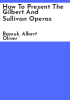 How_to_present_the_Gilbert_and_Sullivan_operas