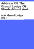 Address_of_the_Grand_Lodge_of_Rhode-Island_and_Providence_Plantations