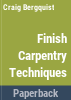Finish_carpentry_techniques