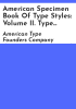 American_specimen_book_of_type_styles