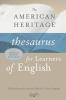 The_American_heritage_thesaurus_for_learners_of_English