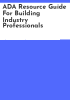 ADA_resource_guide_for_building_industry_professionals