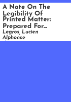 A_note_on_the_legibility_of_printed_matter