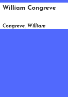William_Congreve