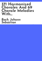 371_harmonized_chorales_and_69_chorale_melodies_with_figured_bass