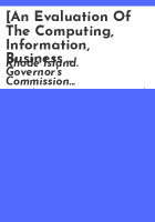 _An_evaluation_of_the_computing__information__business__and_envoronmental_systems_and_of_external_data_interfaces_of_the_Governor_s_Commission_on_Disabilities_