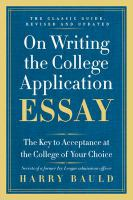 On_writing_the_college_application_essay