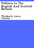 Folklore_in_the_English_and_Scottish_ballads
