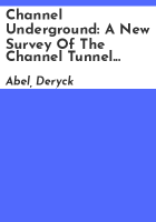 Channel_underground