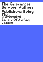 The_grievances_between_authors__publishers