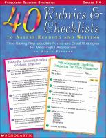 40_Rubrics___checklists