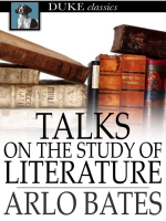 Talks_on_the_Study_of_Literature