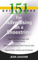 151_quick_ideas_for_advertising_on_a_shoestring