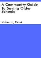 A_community_guide_to_saving_older_schools