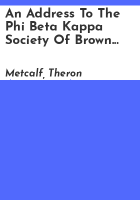 An_address_to_the_Phi_Beta_Kappa_Society_of_Brown_University