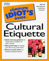 The_complete_idiot_s_guide_to_cultural_etiquette