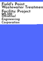 Field_s_Point_wastewater_treatment_facility