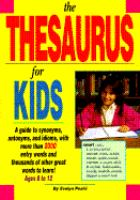 The_thesaurus_for_kids