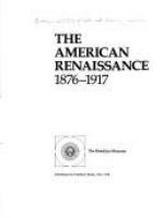 The_American_renaissance__1876-1917