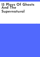 13_plays_of_ghosts_and_the_supernatural