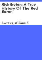 Richthofen__a_true_history_of_the_Red_Baron