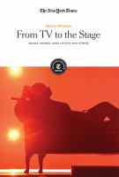 From_TV_to_the_stage