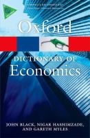 A_dictionary_of_economics