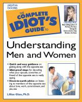 The_complete_idiot_s_guide_to_understanding_men_and_women
