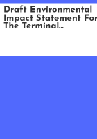 Draft_environmental_impact_statement_for_the_terminal_area_plan_at_the_T_F__Green_State_Airport