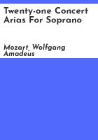 Twenty-one_concert_arias_for_soprano