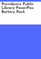 Providence_Public_Library_PowerPax_Battery_Pack