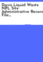 Davis_Liquid_Waste_NPL_Site_Administrative_Record_File