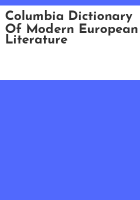 Columbia_dictionary_of_modern_European_literature