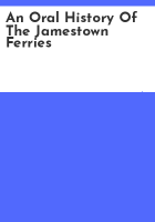 An_oral_history_of_the_Jamestown_ferries