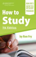 How_to_study