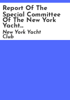Report_of_the_special_committee_of_the_New_York_yacht_club