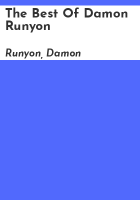 The_best_of_Damon_Runyon