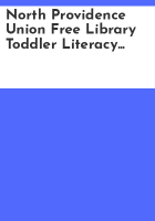 North_Providence_Union_Free_Library_Toddler_Literacy_Backpack
