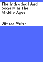The_individual_and_society_in_the_Middle_Ages