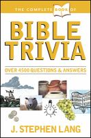 The_complete_book_of_Bible_trivia
