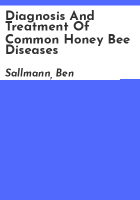 Diagnosis_and_treatment_of_common_honey_bee_diseases