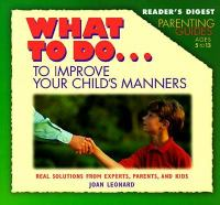 What_to_do--_to_improve_your_child_s_manners