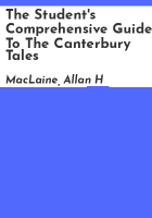 The_student_s_comprehensive_guide_to_the_Canterbury_tales
