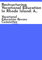 Restructuring_vocational_education_in_Rhode_Island