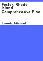 Foster__Rhode_Island_comprehensive_plan