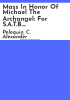 Mass_in_honor_of_Michael_the_Archangel